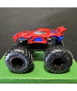 Hot Wheels Monster Jam Truck 1:64 Spider Man Diecast Marvel Monster Truck - $314.41 MXN