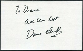 DANE CLARK SIGNED 3X5 INDEX CARD DESTINATION TOKYO MOONRISE PRIDE OF THE... - £21.92 GBP