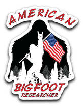 American Bigfoot Researcher Decal - $9.00