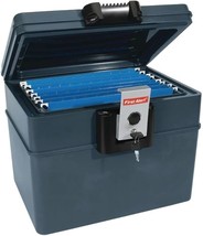 First Alert 2037F Water and Fire Protector File Chest 0.62 Cubic Feet Gray - $1,272.42 MXN