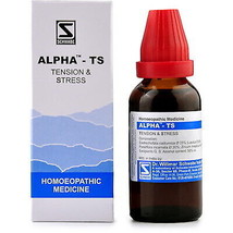 Willmar Schwabe India Alpha Ts (Tension And Stress) (30ml) Homeopathic Remedy - £12.60 GBP