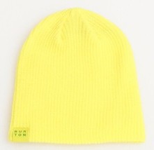 Burton Bright Yellow Knit Beanie Skull Cap Youth One Size NEW - £13.94 GBP