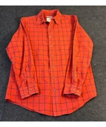VIYELLA Expressly for PATRICK JAMES Long Sleeve Button Up Shirt Size MEDIUM - £31.33 GBP