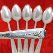 6X Table Spoons Milady by Oneida Community Silverplated Flatware 1940 7.... - $24.98