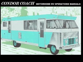 CONDOR COACH MOTORHOME MANUALs 355pgs w/ RV Furnace AC Frig &amp; Heater Ser... - $23.75