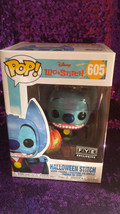 Funko Pop Disney Lilo &amp; Stitch Halloween Stitch #605 - FYE Exclusive - £39.30 GBP