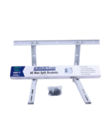Mini Split Wall Mount Bracket Stainless Steel 300 lbs 9000-36000 BTU Sup... - $831.86 MXN