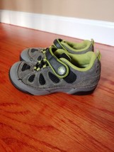 Crocs Dawson EO Shoes Toddler Boys Size 10 Gray Green 14498 - £19.74 GBP