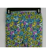 New LuLaRoe One Size Leggings Multi-Color With Floral Paisley Hearts Design - €13,22 EUR