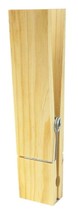 6&quot; Length Natural Wood Jumbo Clothespin Big Large Craft Clamp Darice 9191-98W - £14.01 GBP