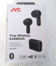 JVC HA-A3T True Wireless Black Bluetooth Water Resistance IPX4 Earbuds - £15.97 GBP