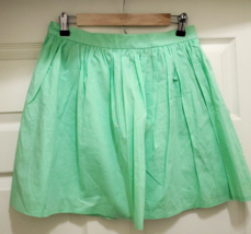 Victoria&#39;s Secret Sz 8 Mini Flare Green Skirt Pullon Pleated St. Patrick&#39;s Day - £24.41 GBP