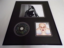 Katy Perry Framed 16x20 Witness CD &amp; Stockings Lingerie Photo Display - $79.19