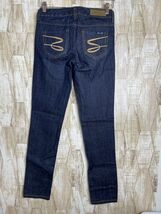 Seven 7 Skinny Jeans Dark Wash Denim Women Size 25 - $20.00