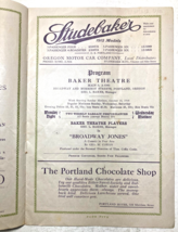 Vintage 1914 BAKER THEATRE Portland Oregon PROGRAM Broadway Jones BEER C... - £19.45 GBP