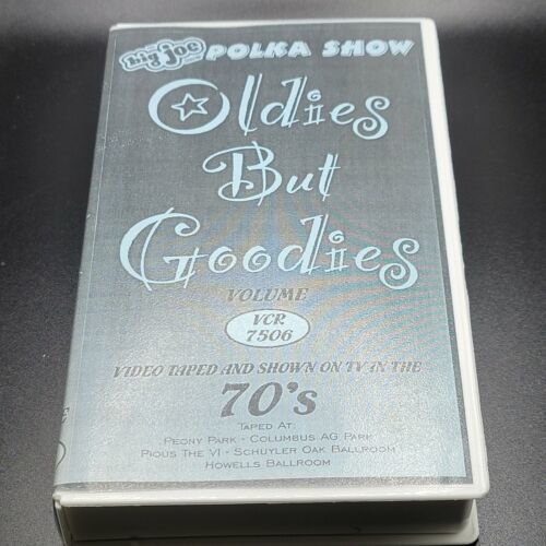 THE BIG JOE POLKA SHOW Oldies but Goodies 70's ORCHESTRA VHS VCR 7506 VHS Tapes
