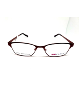 TI Flex 2103 604 Shiny Wine Coral Eyeglass Frames 52 16 135 New - $23.20