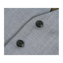 Men's RENOIR Vest Wool 140's Adjustable, Two Pockets 508-5 Lt Gray image 5