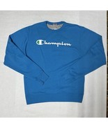 Champion Women’s Long Sleeve Crew Neck Pullover Sweatshirt Fleece Turquo... - $20.42 CAD