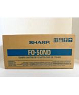 Sharp FO-50ND Toner Cartridge Black NEW IN BOX Genuine OEM Sealed - $19.95