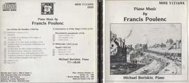 Piano Music by Francis Poulenc [Audio CD] Francis Poulenc and Michael Bo... - $2.98