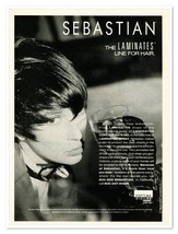 Sebastian Laminates Line Hair Products Vintage 1990 Full-Page Magazine Ad - £7.73 GBP