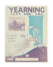 Yearning Just For You (1925) - Vintage Sheet Music - $17.72 CAD