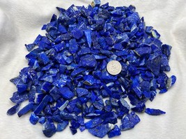 top quality small parcel 100 grams lapis lazuli rough for cabbing, jewellery lot - £38.93 GBP