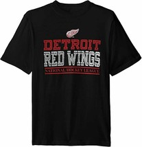 NHL Detroit Red Wings Boys Overtime S/S Tee - Black - Size: Medium - $310.96 MXN