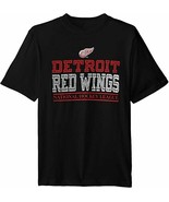 NHL Detroit Red Wings Boys Overtime S/S Tee - Black - Size: Medium - $23.45 CAD