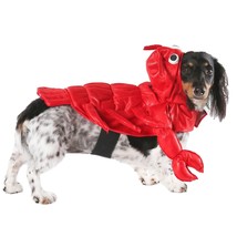 NEW Lobster Costume 1pc Pet Size Small Dog Cat (10-20 lb) Halloween Vibrant Life - £11.83 GBP