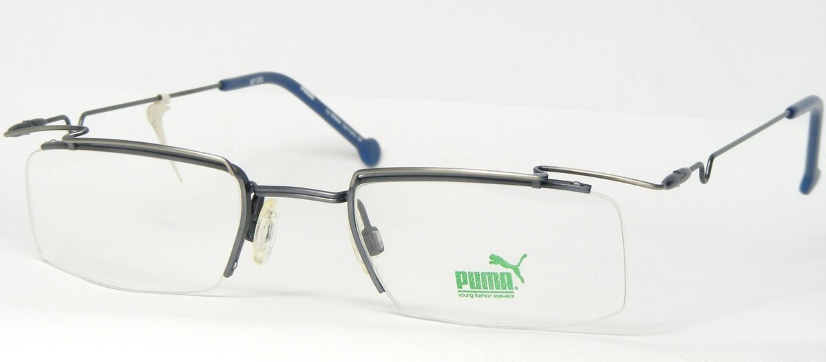 Occhiali Vintage Rari PUMA MP 980 143 Stone Blue /Silver 48-22-135mm - $76.03