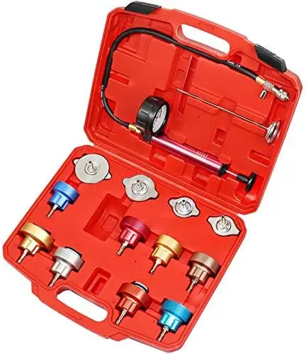 Pressure Leakage Tester  Kit, 14PCS Automotive Cooling System Water Tank Leak Te - $177.02