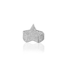 Iced out ring | Star Ring | Diamond Star Ring | Star Shaped ring | star rings |  - £141.22 GBP