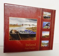 IRELAND Liam Blake Table Image Coasters Bar Table Set of 4 New in Sealed... - $39.81
