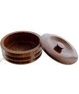 Wooden Shaving Dish w/lid by NORVIk - $19.61 CAD