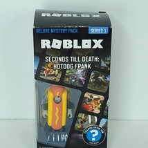 Roblox Deluxe Mystery Pack Seconds Till Death: Hot Dog Frank w Virtual I... - $29.69