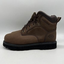 Dickies DW7272DWX Mens Brown Leather Lace Up Ankle Wok Boots Size 12 M - £54.75 GBP