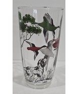 Vintage English Pointer Dog Ducks Hunting Tumbler Drinking Glass - €16,26 EUR