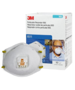 *10-Pieces* 3M Particulate Respirator NIOSH N95 Protective Face Mask 8511 - $19.79
