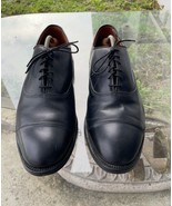 Allen Edmonds Park Avenue Men&#39;s Black Leather Cap-toe Shoes Size 12 D - ... - $94.05