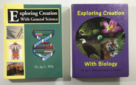 Lot 2 Exploring Creation w/ General Science +Biology WILE home schooling, Biblic - £22.38 GBP