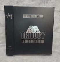 STAR WARS TRILOGY Definitive Collection Widescreen Collector&#39;s Laserdisc Box Set - £111.75 GBP