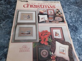 Olde Worlde Christmas Leaflet 430 Leisure Arts cross stitch - £2.35 GBP