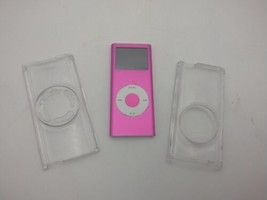 Apple iPod Nano 2nd Generation Pink (4 GB) Reset With Case Tested - Bundle Lot - £17.85 GBP