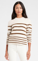 NWT Women&#39;s Banana Republic Striped Puff Sleeve Sweater Sz XL - £42.82 GBP