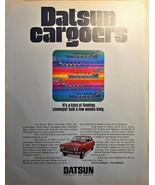 DATSUN CARGOERS-Product of Nissan-Conveyor Belt-1971 Vintage Print Ad - $10.47