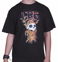 LRG Mummy Wrapped Panda Men&#39;s Premium Fit Black Graphic Tee NWT - $14.98