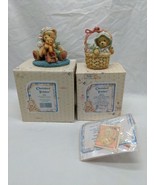 Lot Of (2) Cherished Teddies Hans And Abigail - £22.58 GBP