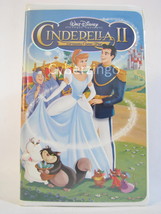 Cinderella II Dreams Come True Walt Disney Home Video VHS Tape - £10.19 GBP